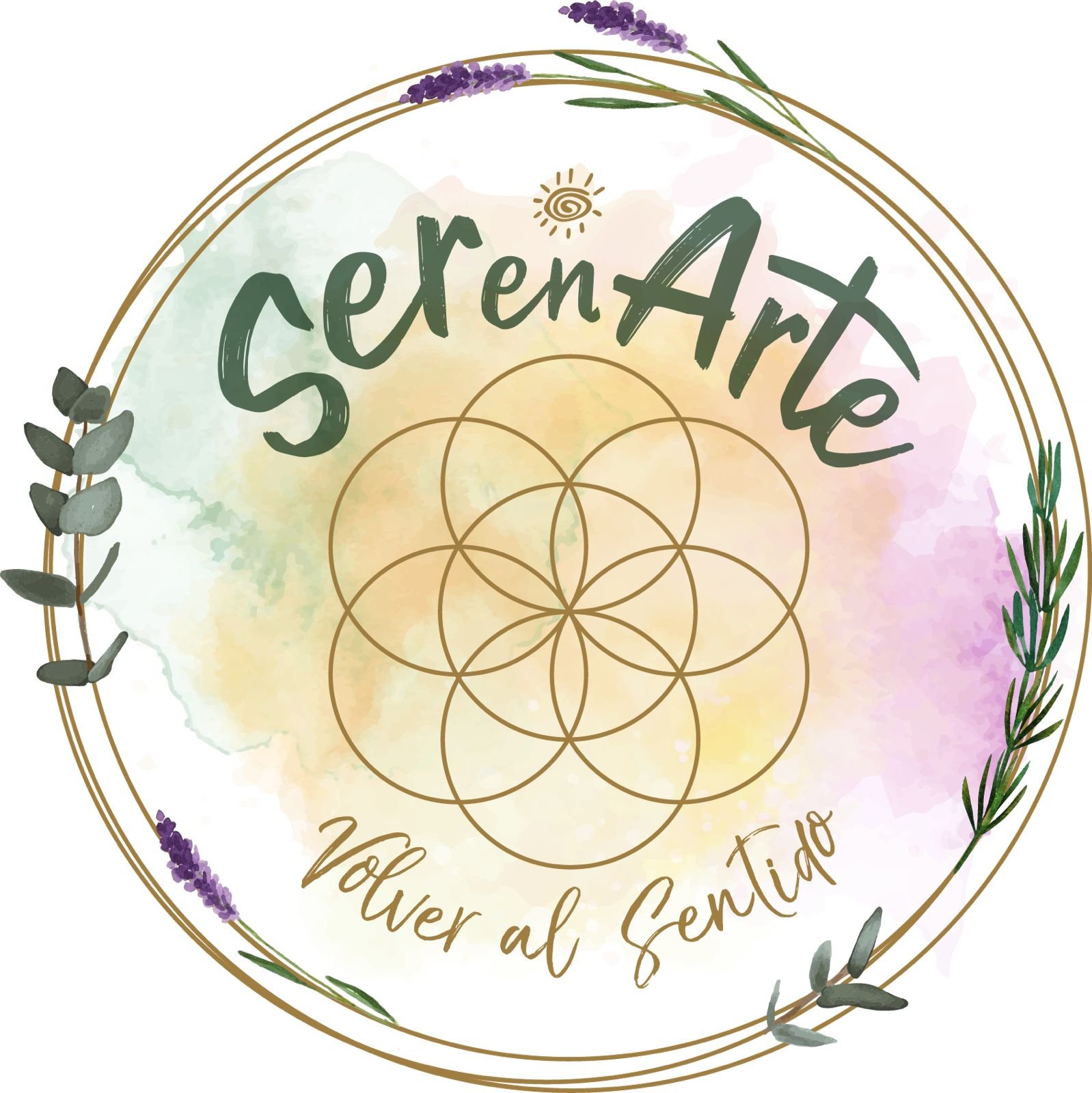 Logo SerenArte, Volver al Sentido